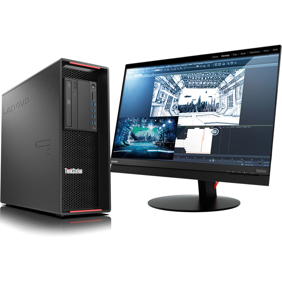 Lenovo ThinkStation P510 30B50068CA Workstation - 1 x Intel Xeon Hexa-core (6 Core) E5-1650 v4 3.60 GHz - 16 GB DDR4 SDRAM RAM - 512 GB SSD 30B50068CA