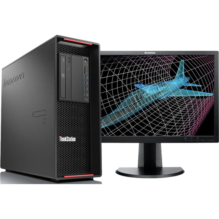 Lenovo ThinkStation P510 30B50068CA Workstation - 1 x Intel Xeon Hexa-core (6 Core) E5-1650 v4 3.60 GHz - 16 GB DDR4 SDRAM RAM - 512 GB SSD 30B50068CA