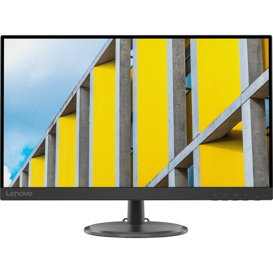 Moniteur LCD Lenovo D27-30 27" Full HD WLED - 16:9 - Noir corbeau 66B8KCC6US