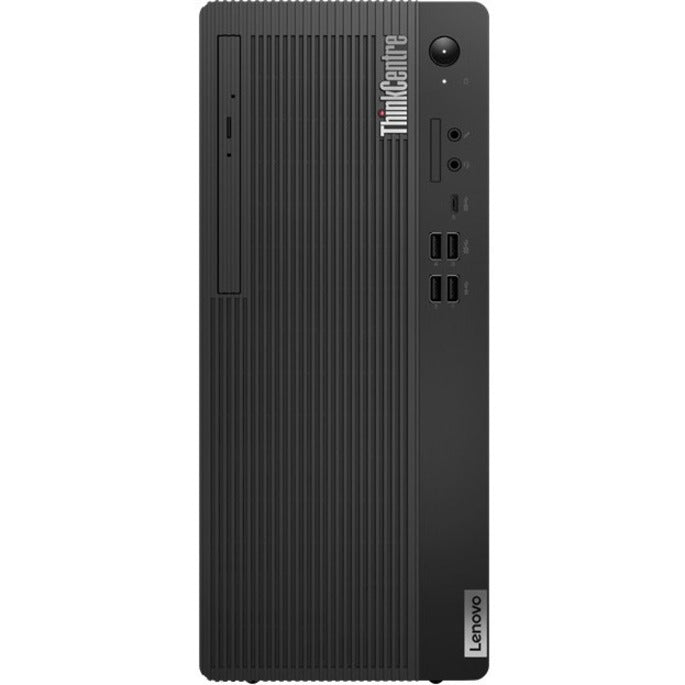 Ordinateur de bureau Lenovo ThinkCentre M80t Gen 3 11TE0017US - Intel Core i7 12e génération i7-12700 Dodeca-core (12 cœurs) - 16 Go de RAM DDR5 SDRAM - 256 Go NVMe M.2 PCI Express PCI Express NVMe 4.0 x4 SSD - Tour - Noir 11TE0017US