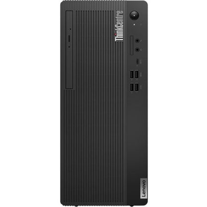 Ordinateur de bureau Lenovo ThinkCentre M80t Gen 3 11TE0017US - Intel Core i7 12e génération i7-12700 Dodeca-core (12 cœurs) - 16 Go de RAM DDR5 SDRAM - 256 Go NVMe M.2 PCI Express PCI Express NVMe 4.0 x4 SSD - Tour - Noir 11TE0017US