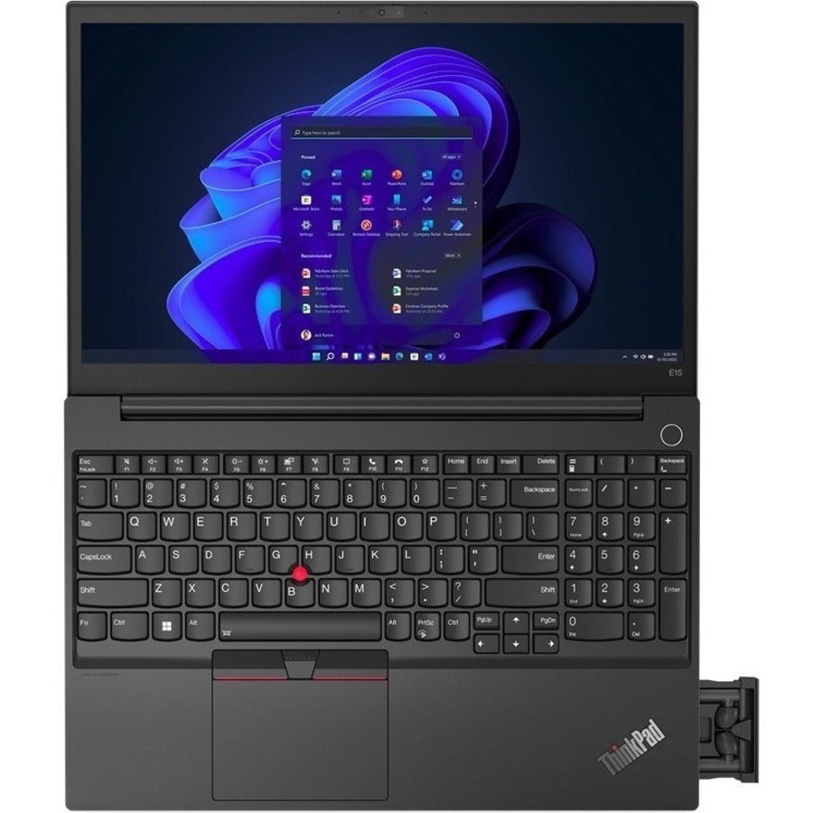 Ordinateur portable Lenovo ThinkPad E15 Gen 4 21E6007DCA 15,6" - Full HD - 1920 x 1080 - Intel Core i5 12e génération i5-1235U Deca-core (10 cœurs) 1,30 GHz - 16 Go de RAM totale - 8 Go de mémoire embarquée - 256 Go SSD 21E6007DCA