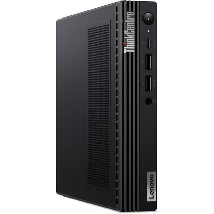 Ordinateur de bureau Lenovo ThinkCentre M90q Gen 3 11U5005KUS - Intel Core i5 12e génération i5-12500 Hexa-core (6 cœurs) 3 GHz - 8 Go de RAM DDR5 SDRAM - 256 Go SSD M.2 PCI Express NVMe 4.0 x4 - Minuscule - Noir 11U5005KUS