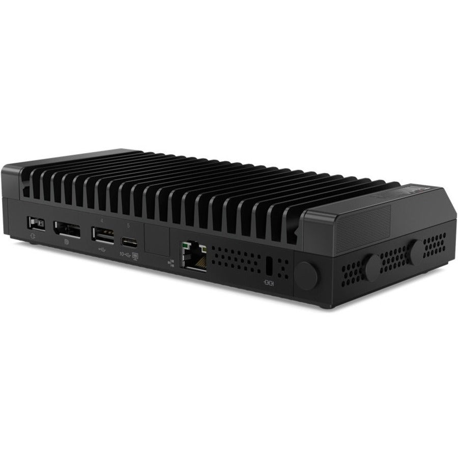 Ordinateur de bureau Lenovo ThinkCentre M75n 11BW0003US - AMD 3050e Dual-core (2 Core) 1,40 GHz - 4 Go RAM DDR4 SDRAM - 256 Go SSD - Nano - Noir 11BW0003US