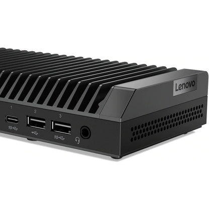 Ordinateur de bureau Lenovo ThinkCentre M75n 11BW0003US - AMD 3050e Dual-core (2 Core) 1,40 GHz - 4 Go RAM DDR4 SDRAM - 256 Go SSD - Nano - Noir 11BW0003US