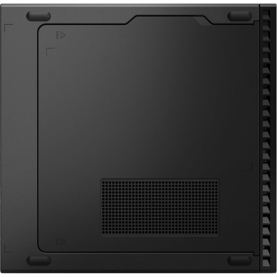 Ordinateur de bureau Lenovo ThinkCentre M80q Gen 3 11U1003XUS - Intel Core i5 12e génération i5-12500T Hexa-core (6 cœurs) 2 GHz - 8 Go de RAM DDR5 SDRAM - 128 Go de SSD M.2 PCI Express NVMe 4.0 x4 - Minuscule - Noir 11U1003XUS