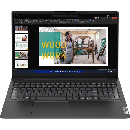 Ordinateur portable Lenovo V15 G3 IAP 82TT005GUS 15,6" - Full HD - 1920 x 1080 - Intel Core i5 12e génération i5-1235U Deca-core (10 cœurs) 1,30 GHz - 8 Go de RAM totale - SSD 256 Go - Noir professionnel 82TT005GUS