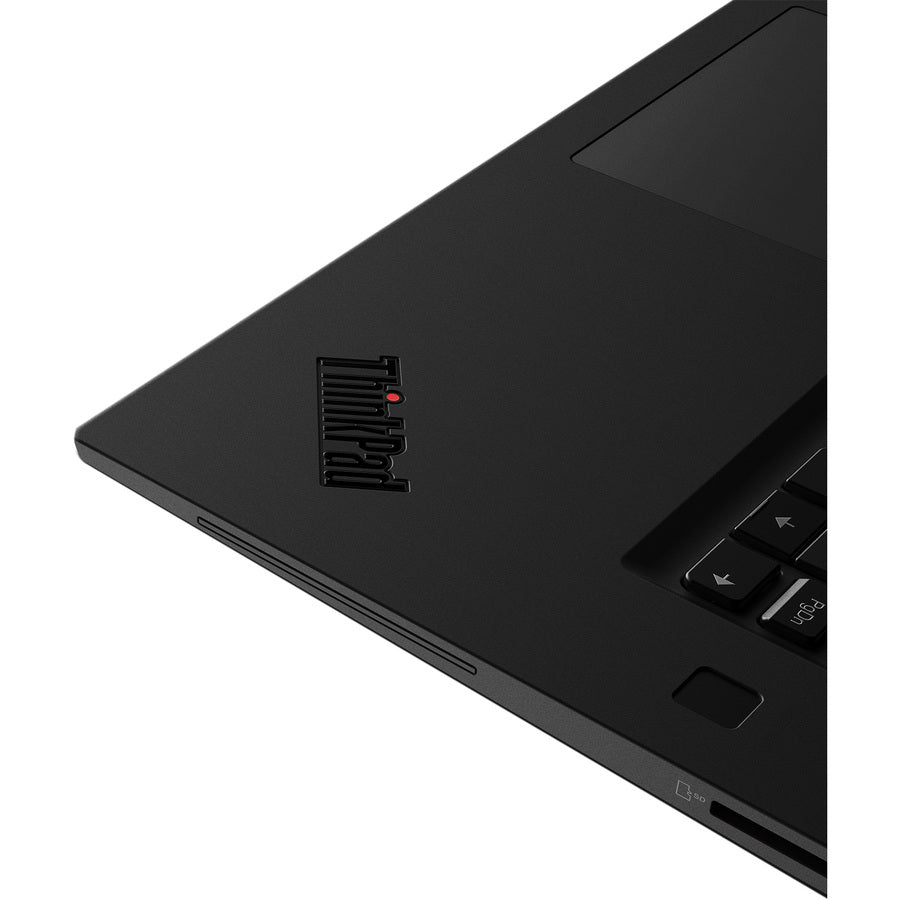 Station de travail mobile à écran tactile Lenovo ThinkPad P1 Gen 2 20QT005EUS 15,6" - 3840 x 2160 - Intel Core i7 9e génération i7-9750H Hexa-core (6 cœurs) 2,60 GHz - 32 Go de RAM totale - 1 To de SSD - Noir minuit 20QT005EUS