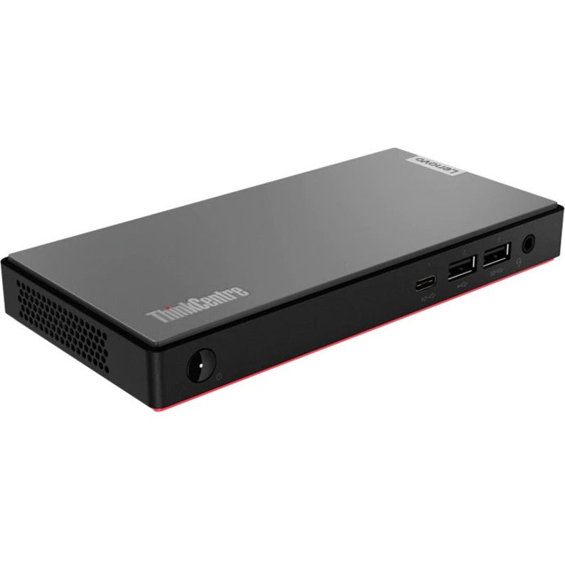 Ordinateur de bureau Lenovo ThinkCentre M75n 11BW0003CA - AMD 3050e Dual-core (2 Core) 1,40 GHz - 4 Go RAM DDR4 SDRAM - 256 Go SSD - Nano - Noir 11BW0003CA