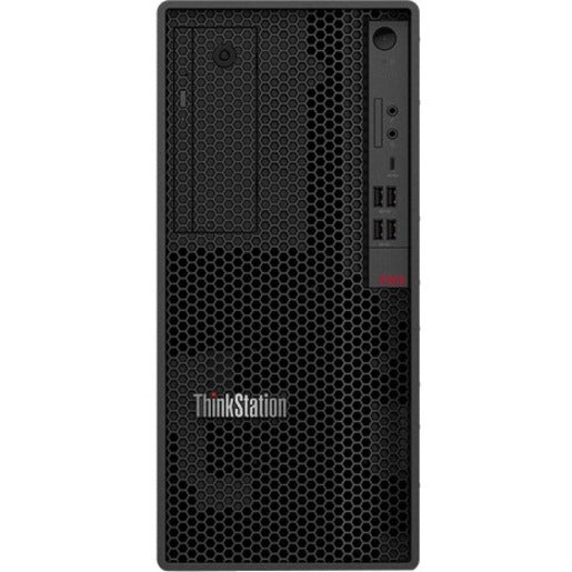 Lenovo ThinkStation P350 30E3002TUS Workstation - 1 x Intel Core i9 Octa-core (8 Core) i9-11900K 11th Gen 3.50 GHz - 16 GB DDR4 SDRAM RAM - 512 GB SSD - Tower - Raven Black 30E3002TUS