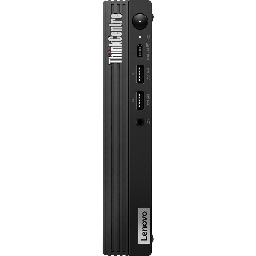 Lenovo ThinkCentre M60q 12JL0001US Chromebox - Intel Celeron 10e génération 7305 Penta-core (5 cœurs) 1,10 GHz - 8 Go de RAM DDR4 SDRAM - Capacité de mémoire flash 64 Go - Minuscule - Noir 12JL0001US
