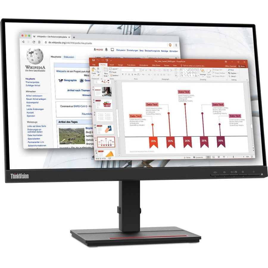 Lenovo ThinkVision S22e-20 21.5" Full HD WLED LCD Monitor - 16:9 62C6KAR1US