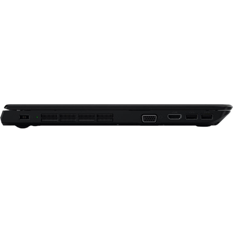 Ordinateur portable Lenovo ThinkPad E570 20H500A9CA 15,6" - 1920 x 1080 - Intel Core i5 7e génération i5-7200U Dual-core (2 cœurs) 2,50 GHz - 8 Go de RAM totale - SSD 180 Go - Noir 20H500A9CA