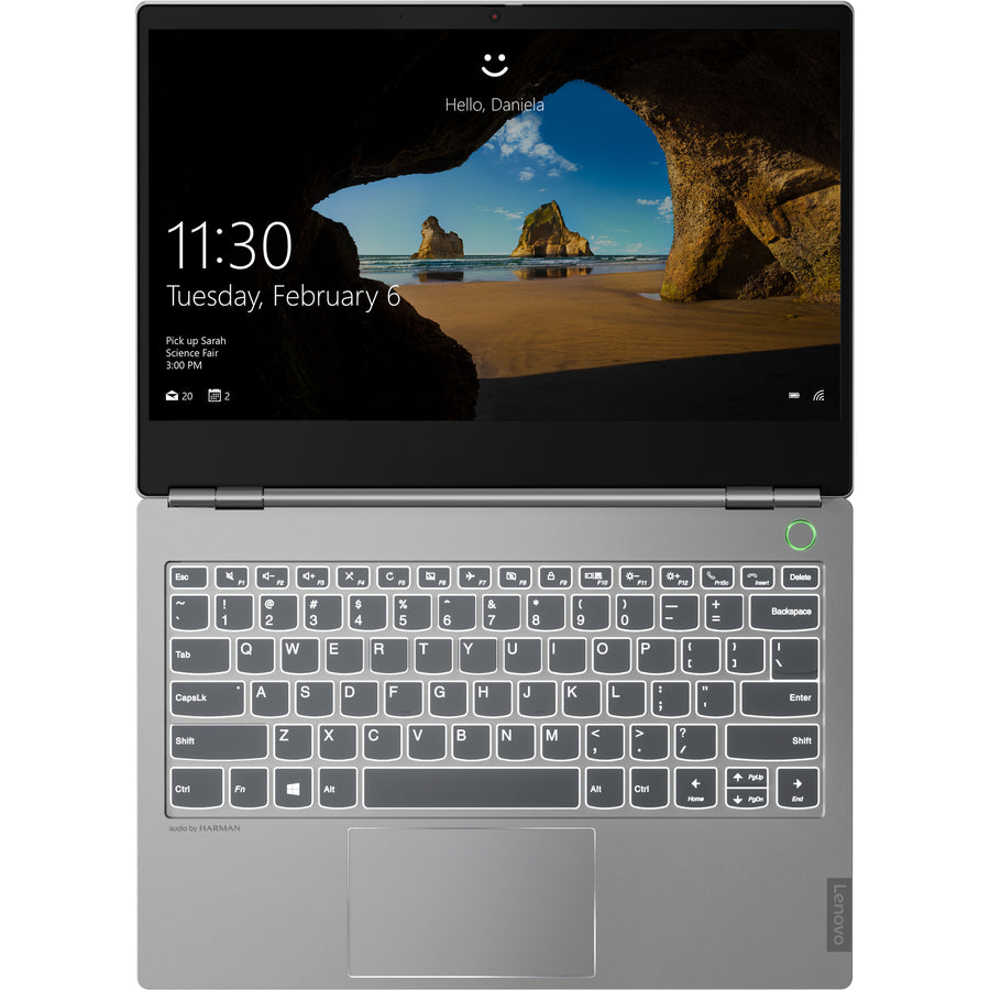 Ordinateur portable Lenovo ThinkBook 13s-IML 20RR0038US 13,3" - Full HD - 1920 x 1080 - Intel Core i7 10e génération i7-10510U Quad-core (4 cœurs) 1,80 GHz - 8 Go de RAM totale - SSD 256 Go - Gris minéral 20RR0038US