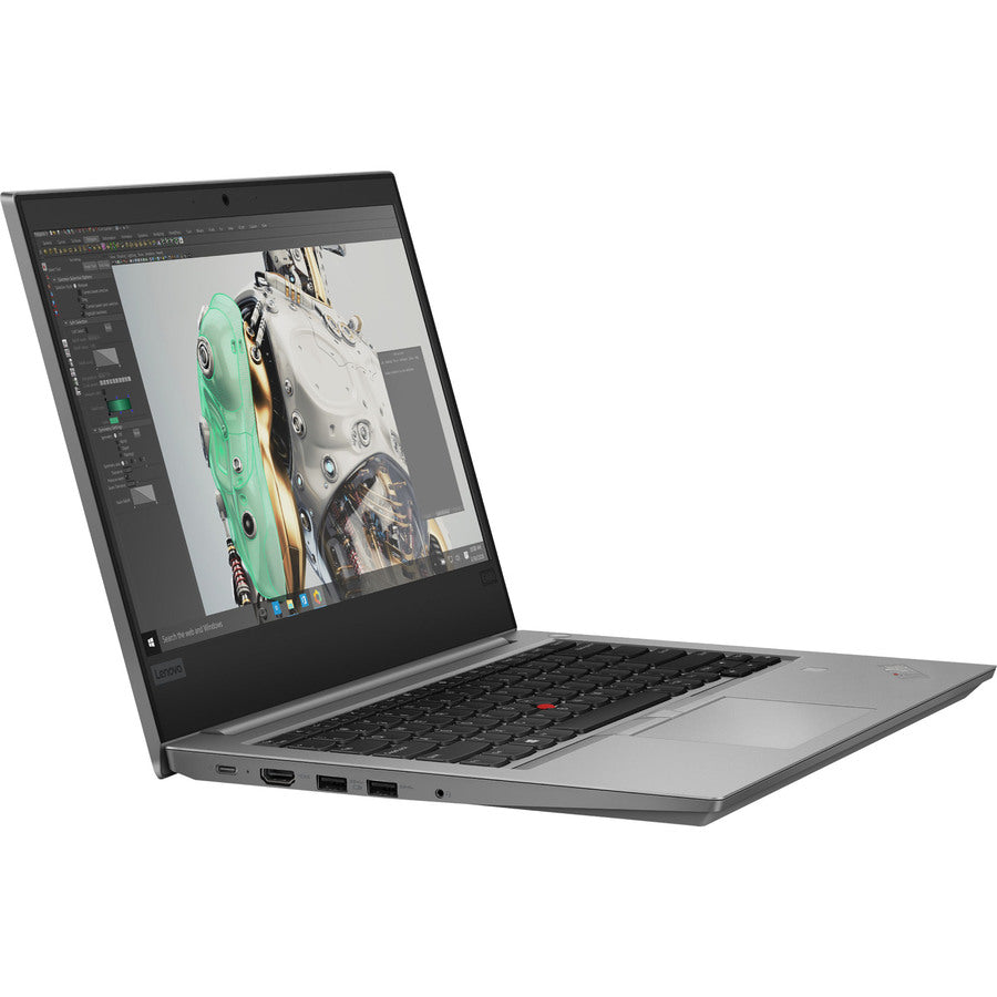 Ordinateur portable Lenovo ThinkPad E490 20N8001LUS 14" - 1920 x 1080 - Intel Core i7 8e génération i7-8565U Quad-core (4 cœurs) 1,80 GHz - 8 Go de RAM totale - SSD 256 Go - Argent 20N8001LUS