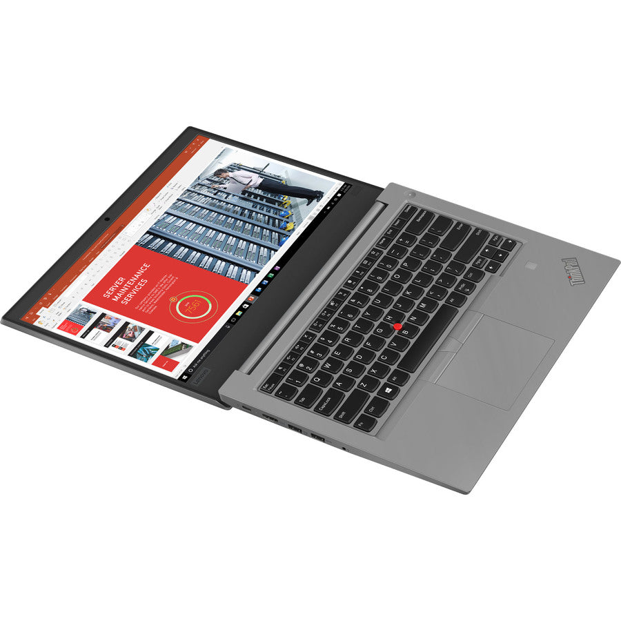 Ordinateur portable Lenovo ThinkPad E490 20N8001LUS 14" - 1920 x 1080 - Intel Core i7 8e génération i7-8565U Quad-core (4 cœurs) 1,80 GHz - 8 Go de RAM totale - SSD 256 Go - Argent 20N8001LUS