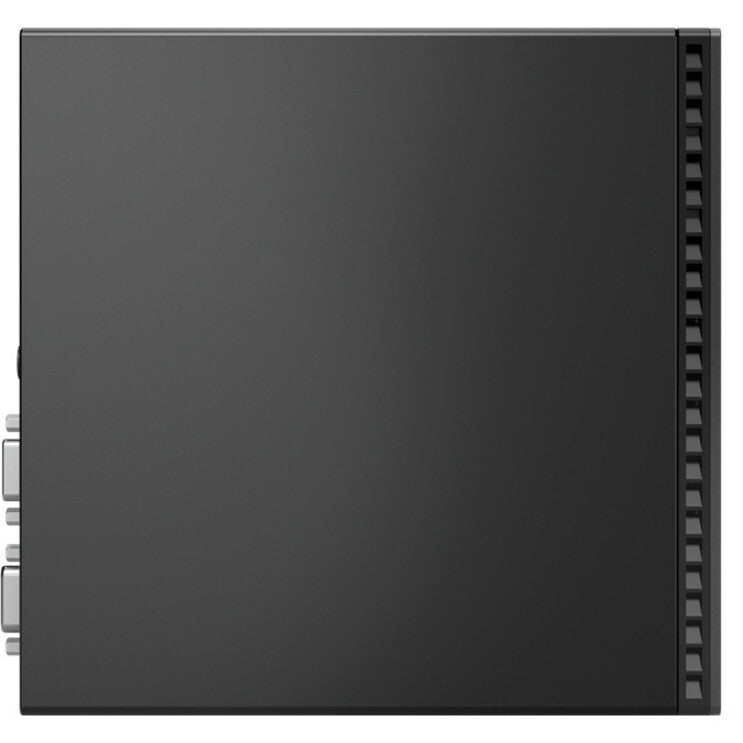 Ordinateur de bureau Lenovo ThinkCentre M80q Gen 3 11U1000MUS - Intel Core i7 12e génération i7-12700T Dodeca-core (12 cœurs) 1,40 GHz - 16 Go RAM DDR5 SDRAM - 512 Go SSD M.2 PCI Express - Tiny - Noir corbeau 11U1000MUS