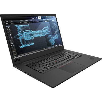 Station de travail mobile à écran tactile Lenovo ThinkPad P1 20MD003MUS 15,6" - 3840 x 2160 - Intel Core i7 8e génération i7-8850H Hexa-core (6 cœurs) 2,60 GHz - 32 Go de RAM totale - 1 To SSD 20MD003MUS