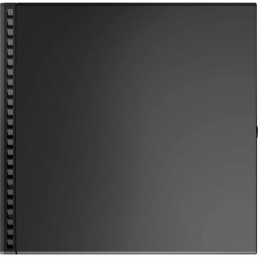 Ordinateur de bureau Lenovo ThinkCentre M80q Gen 3 11U1004CUS - Intel Core i5 12e génération i5-12500T Hexa-core (6 cœurs) 2 GHz - 8 Go de RAM DDR5 SDRAM - 128 Go SSD M.2 PCI Express NVMe 4.0 x4 - Minuscule - Noir 11U1004CUS