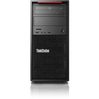 Lenovo ThinkStation P410 30B3001VCA Workstation - 1 x Intel Xeon Hexa-core (6 Core) E5-1650 v4 3.50 GHz - 16 GB DDR4 SDRAM RAM - 256 GB SSD - Graphite Black 30B3001VCA