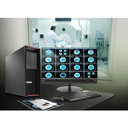 Station de travail Lenovo ThinkStation P720 30BA00JXUS - 1 x Intel Xeon Gold Hexadéca-core (16 Core) 6242 2,80 GHz - 64 Go de RAM DDR4 SDRAM - 1 To de SSD - Tour 30BA00JXUS