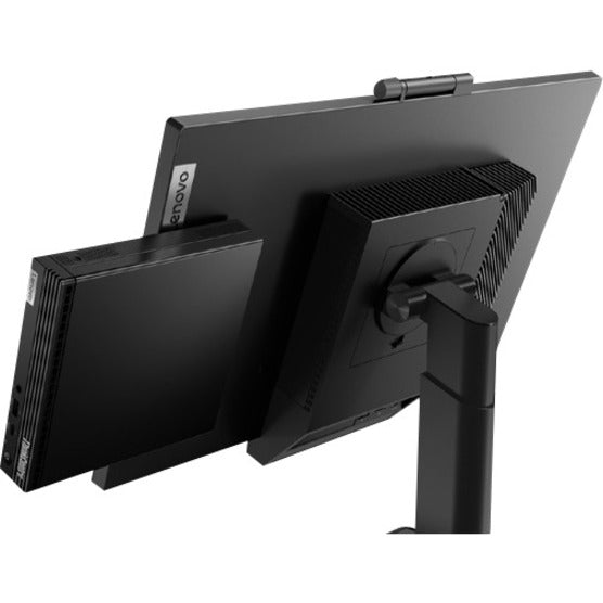 Ordinateur de bureau Lenovo ThinkCentre M75q Gen 2 11JJ000JUS - AMD Ryzen 3 4350GE Quad-core (4 cœurs) 3,50 GHz - 4 Go de RAM DDR4 SDRAM - Disque dur 1 To - Minuscule - Noir corbeau 11JJ000JUS