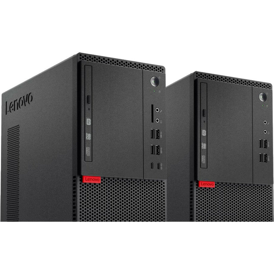 Ordinateur de bureau Lenovo ThinkCentre M710t 10M9000FCA - Intel Core i5 7e génération i5-7400 3 GHz - 8 Go RAM DDR4 SDRAM - 256 Go SSD - Tour - Noir 10M9000FCA