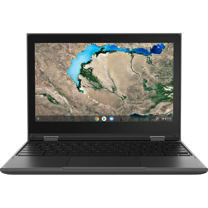 Ordinateur portable convertible 2 en 1 Lenovo 300e Windows 2e génération 81M90062US 11,6" à écran tactile - HD - 1366 x 768 - Intel Celeron N4120 Quad-core (4 cœurs) 1,10 GHz - 4 Go de RAM totale - 64 Go de mémoire flash - Noir 81M90062US
