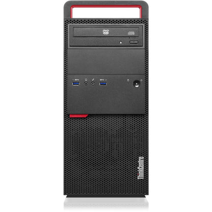 Ordinateur de bureau Lenovo ThinkCentre M900 10FD0028US - Intel Core i7 6e génération i7-6700 3,40 GHz - 8 Go RAM DDR4 SDRAM - 256 Go SSD - Mini-tour - Noir 10FD0028US