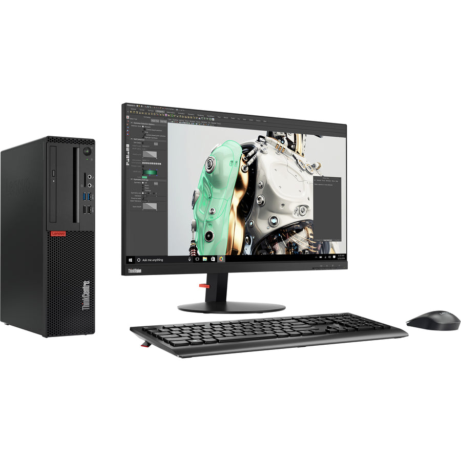 Ordinateur de bureau Lenovo ThinkCentre M725s 10VT0010US - AMD Ryzen 3 2200G 3,50 GHz - 8 Go de RAM DDR4 SDRAM - Disque dur 2 To - Petit format 10VT0010US