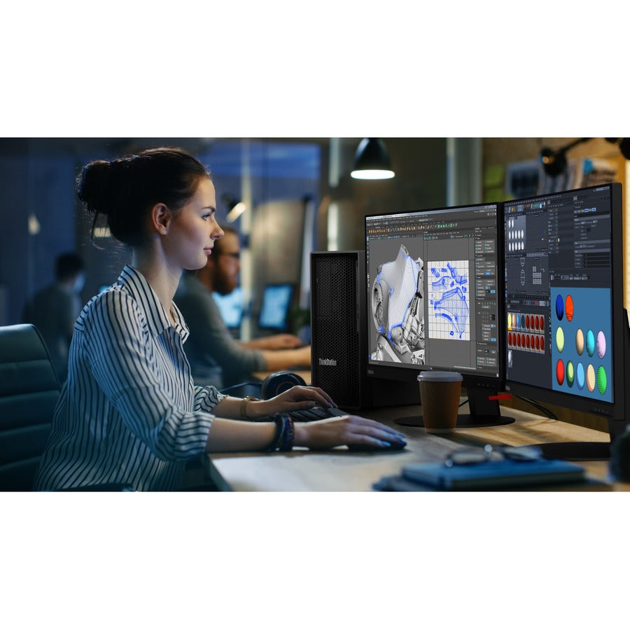 Lenovo ThinkStation P350 30E3003JUS Workstation - Intel Core i7 Octa-core (8 Core) i7-11700 11th Gen 2.50 GHz - 16 GB DDR4 SDRAM RAM - 1 TB SSD - Tower 30E3003JUS