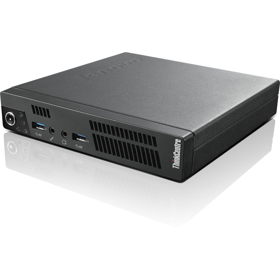 Ordinateur de bureau Lenovo ThinkCentre M92p 3238F5F - Intel Core i5 3e génération i5-3470T Dual-core (2 cœurs) 2,90 GHz - 4 Go RAM DDR3 SDRAM - Disque dur 500 Go - Mini PC - Business Noir 3238F5F
