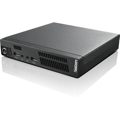 Ordinateur de bureau Lenovo ThinkCentre M92p 3238F5F - Intel Core i5 3e génération i5-3470T Dual-core (2 cœurs) 2,90 GHz - 4 Go RAM DDR3 SDRAM - Disque dur 500 Go - Mini PC - Business Noir 3238F5F