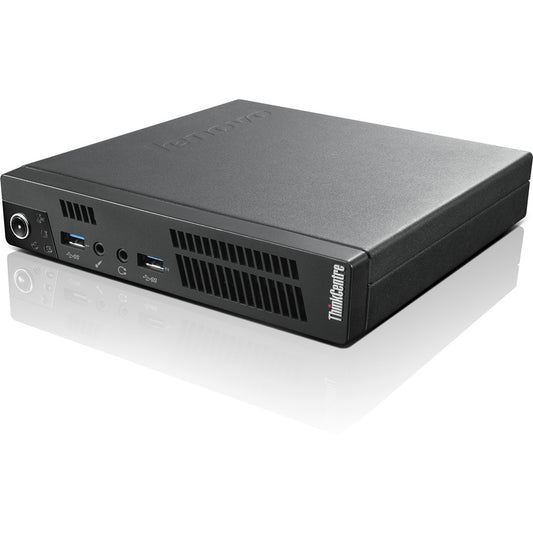 Ordinateur de bureau Lenovo ThinkCentre M92p 3238F5F - Intel Core i5 3e génération i5-3470T Dual-core (2 cœurs) 2,90 GHz - 4 Go RAM DDR3 SDRAM - Disque dur 500 Go - Mini PC - Business Noir 3238F5F