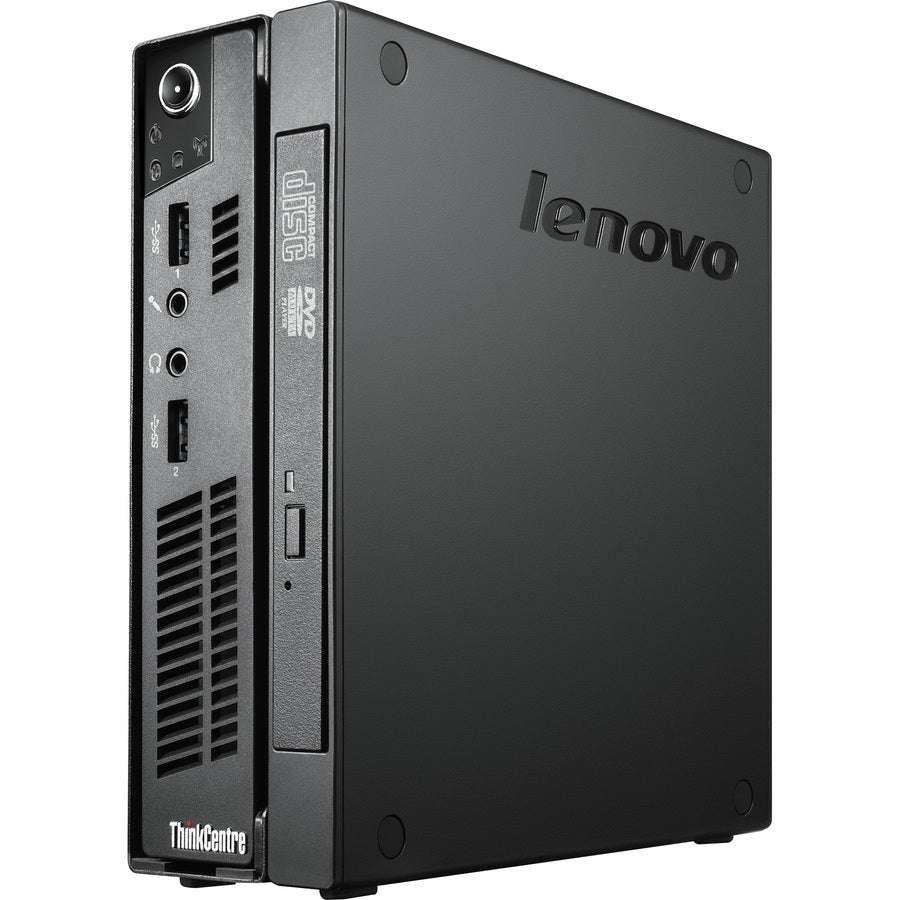 Ordinateur de bureau Lenovo ThinkCentre M92p 3238F5F - Intel Core i5 3e génération i5-3470T Dual-core (2 cœurs) 2,90 GHz - 4 Go RAM DDR3 SDRAM - Disque dur 500 Go - Mini PC - Business Noir 3238F5F
