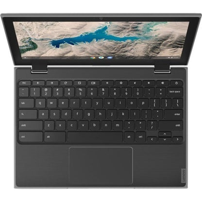 Lenovo 100e Chromebook 2e génération 82CD000WCF Chromebook 11,6" - HD - 1366 x 768 - AMD A-Series A4-9120C Dual-core (2 cœurs) 1,60 GHz - 4 Go de RAM totale - 32 Go de mémoire flash - Noir, Gris 82CD000WCF