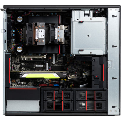 Station de travail Lenovo ThinkStation P720 30BA00K0US - 1 x Intel Xeon Silver Dodeca-core (12 Core) 4214R 2,40 GHz - 16 Go de RAM DDR4 SDRAM - 512 Go de SSD - Tour 30BA00K0US