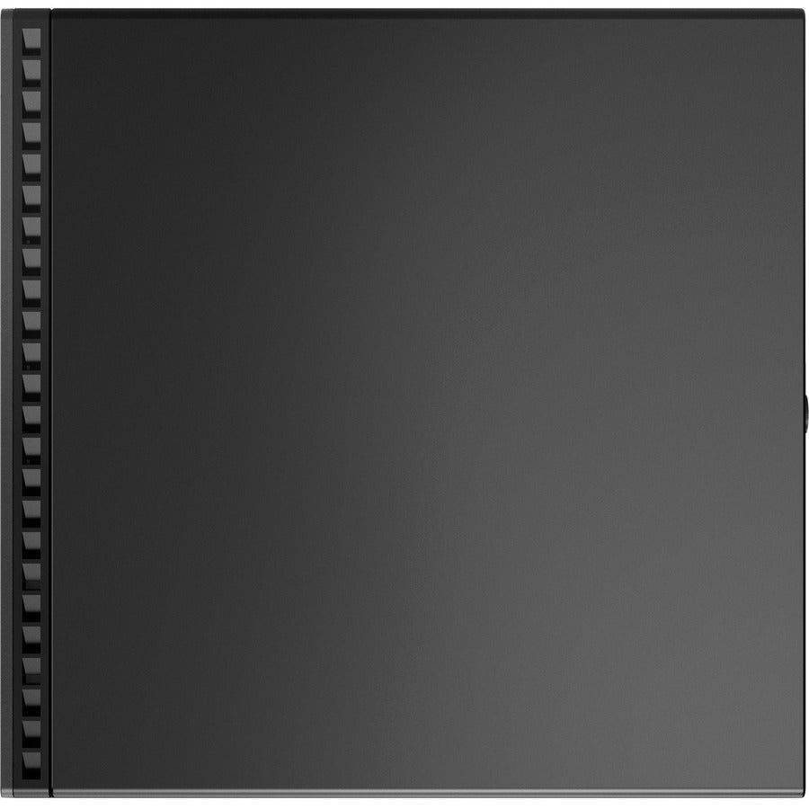 Ordinateur de bureau Lenovo ThinkCentre M80q Gen 3 11U10047US - Intel Core i5 12e génération i5-12500T Hexa-core (6 cœurs) 2 GHz - 8 Go de RAM DDR5 SDRAM - 256 Go SSD M.2 PCI Express NVMe 4.0 x4 - Minuscule - Noir 11U10047US