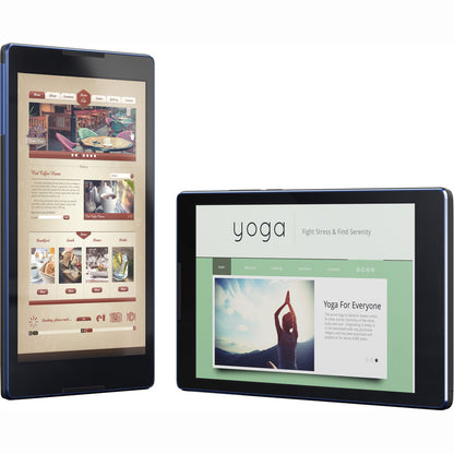 Tablette Lenovo Tab3 8 TB3-850F - 8" - Quad-core (4 Core) 1 GHz - 1 Go RAM - 16 Go Stockage - Android 6.0 Marshmallow - Noir Ardoise ZA170003US