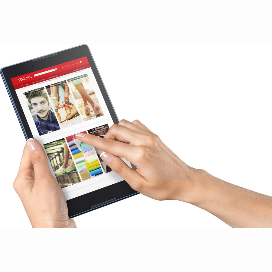 Tablette Lenovo Tab3 8 TB3-850F - 8" - Quad-core (4 Core) 1 GHz - 1 Go RAM - 16 Go Stockage - Android 6.0 Marshmallow - Noir Ardoise ZA170003US