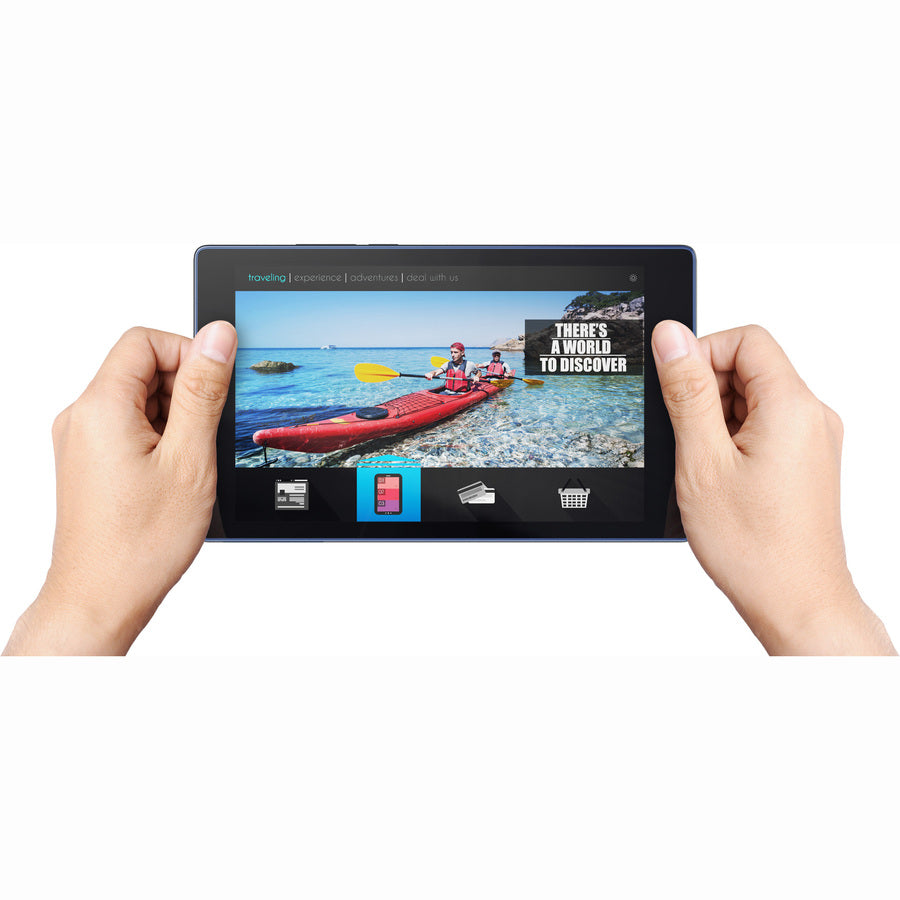 Tablette Lenovo Tab3 8 TB3-850F - 8" - Quad-core (4 Core) 1 GHz - 1 Go RAM - 16 Go Stockage - Android 6.0 Marshmallow - Noir Ardoise ZA170003US