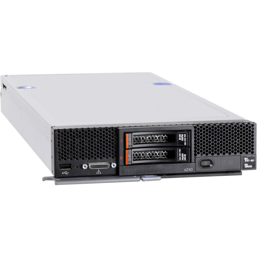 Serveur lame Lenovo Flex System x240 7162C4U - 1 x Intel Xeon E5-2630 v2 2,60 GHz - 16 Go RAM - Contrôleur SAS 6 Gb/s, Serial ATA/600 7162C4U
