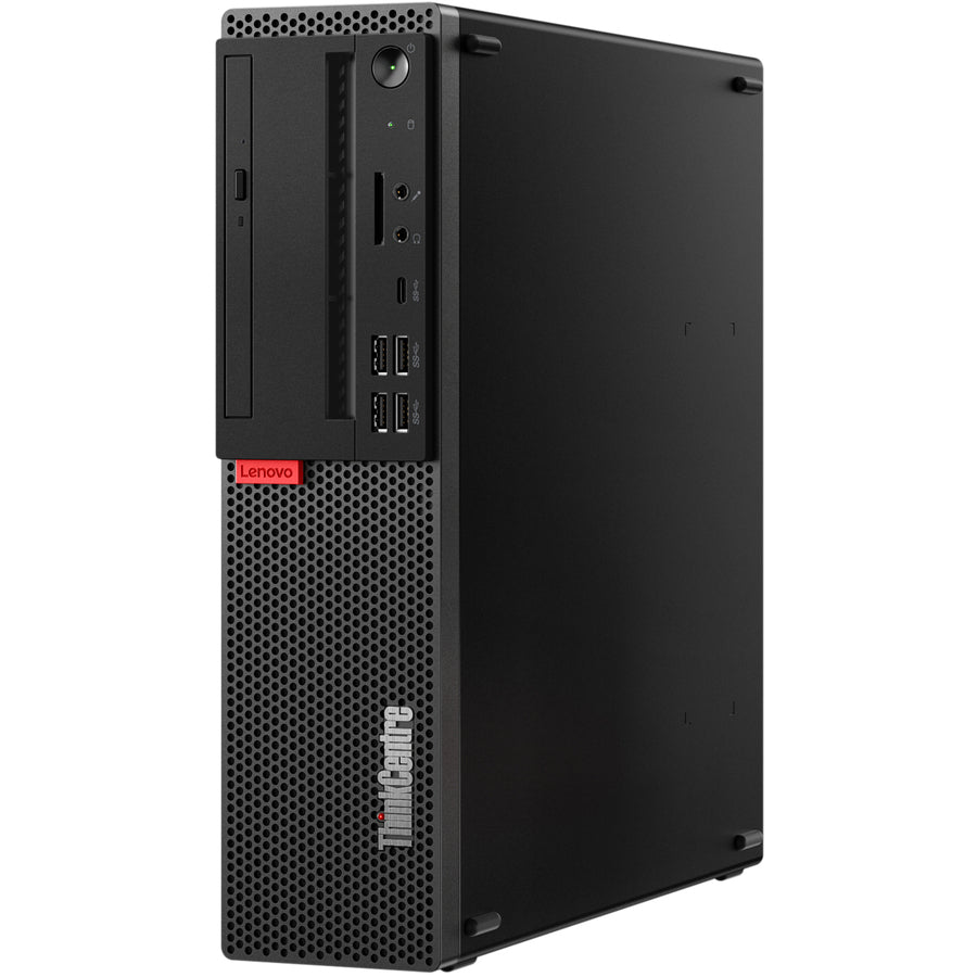 Ordinateur de bureau Lenovo ThinkCentre M920s 10SJ004QUS - Intel Core i5 9e génération i5-9400 2,90 GHz - 8 Go de RAM DDR4 SDRAM - SSD 256 Go - Petit format - Noir 10SJ004QUS