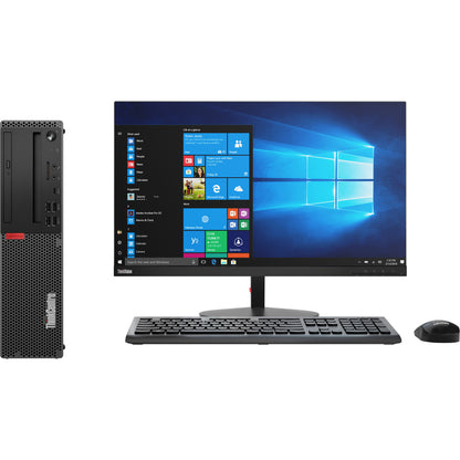 Ordinateur de bureau Lenovo ThinkCentre M920s 10SJ004QUS - Intel Core i5 9e génération i5-9400 2,90 GHz - 8 Go de RAM DDR4 SDRAM - SSD 256 Go - Petit format - Noir 10SJ004QUS