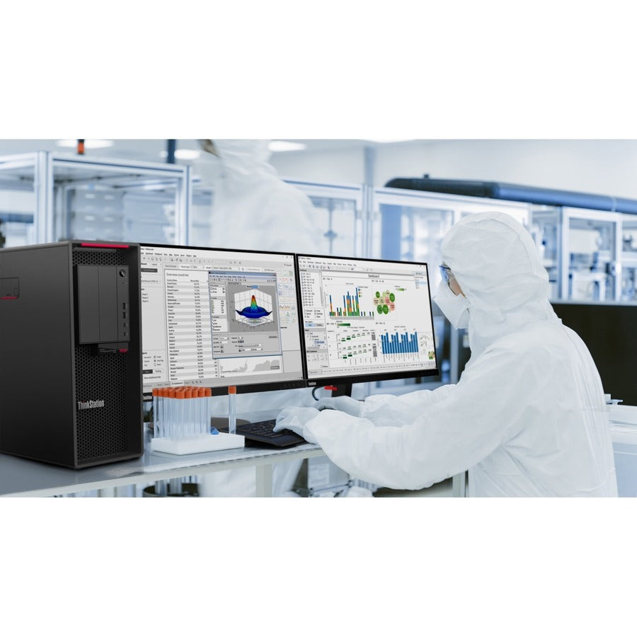 Lenovo ThinkStation P620 30E0012VCA Workstation - 1 x AMD Ryzen Threadripper PRO Hexadeca-core (16 Core) 5955WX 4 GHz - 32 GB DDR4 SDRAM RAM - 1 TB SSD - Tower 30E0012VCA