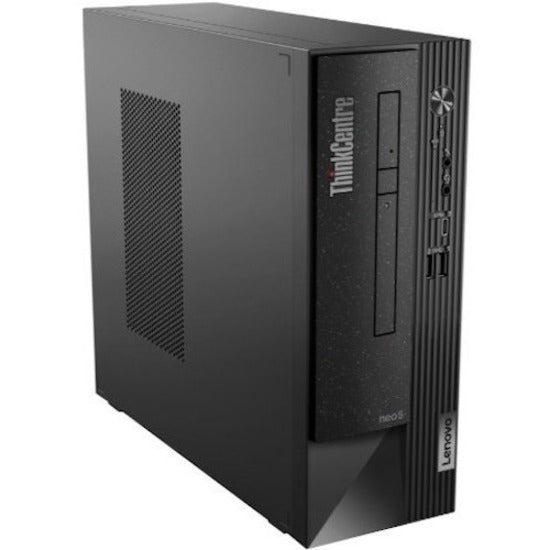Ordinateur de bureau Lenovo ThinkCentre Neo 50s 11SX005ECA - Intel Core i5 12e génération i5-12400 Hexa-core (6 cœurs) 2,50 GHz - 8 Go de RAM DDR4 SDRAM - 128 Go de SSD M.2 PCI Express NVMe 3.0 x4 - Petit facteur de forme - Noir 11SX005ECA