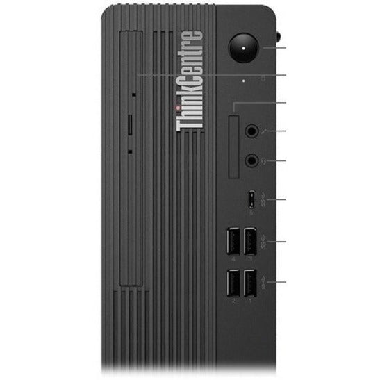Ordinateur de bureau Lenovo ThinkCentre M80s 11CU003FUS - Intel Core i5 10e génération i5-10500 Hexa-core (6 cœurs) 3,10 GHz - 16 Go de RAM DDR4 SDRAM - 256 Go de SSD M.2 PCI Express NVMe x4 - Petit facteur de forme - Noir 11CU003FUS
