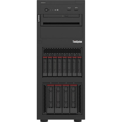 Lenovo ThinkSystem ST250 V2 7D8FA01HNA Tower Server - 1 x Intel Xeon E-2336 2.90 GHz - 8 GB RAM - Serial ATA/600 Controller 7D8FA01HNA