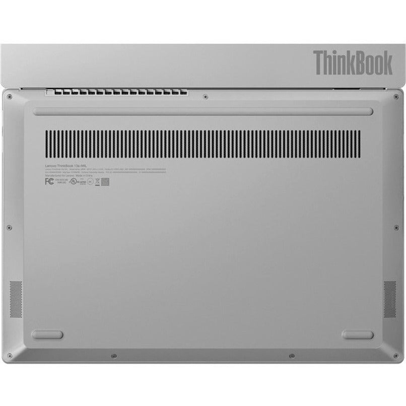 Ordinateur portable Lenovo ThinkBook 13s-IML 20RR0033US 13,3" - Full HD - 1920 x 1080 - Intel Core i5 10e génération i5-10210U Quad-core (4 cœurs) 1,60 GHz - 8 Go de RAM totale - SSD 256 Go - Gris minéral 20RR0033US