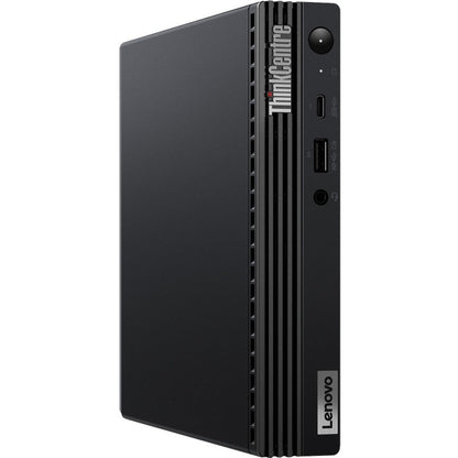 Ordinateur de bureau Lenovo ThinkCentre M70q 11DT001RUS - Intel Pentium G6400T Dual-core (2 cœurs) 3,40 GHz - 4 Go de RAM DDR4 SDRAM - Disque dur 500 Go - Minuscule - Noir corbeau 11DT001RUS